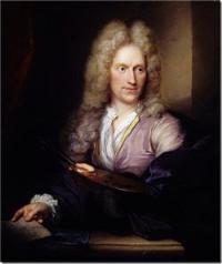 Portrait of Jan Van Huysum: Self-portrait